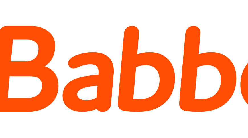 Babbel офіційне лого ші для вивчення англійської