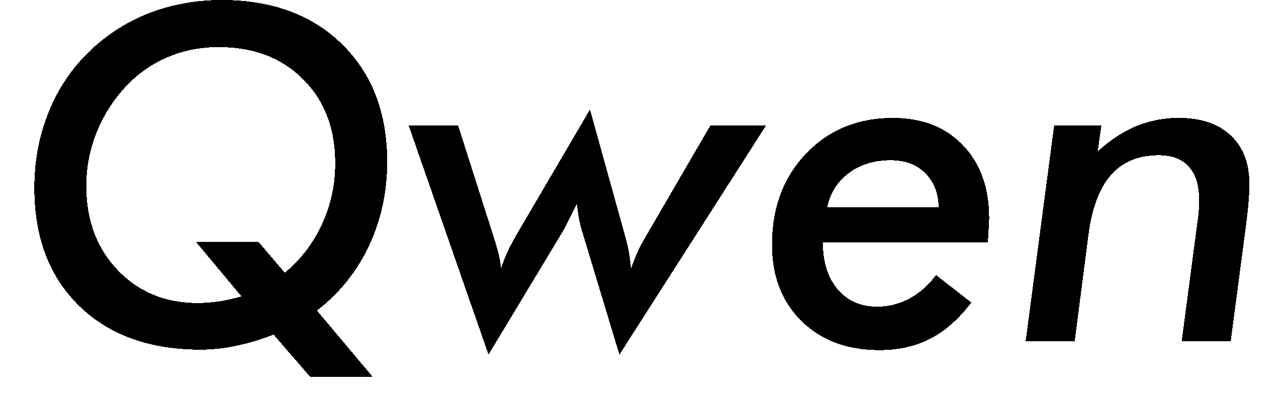 Qwen ai text Logo