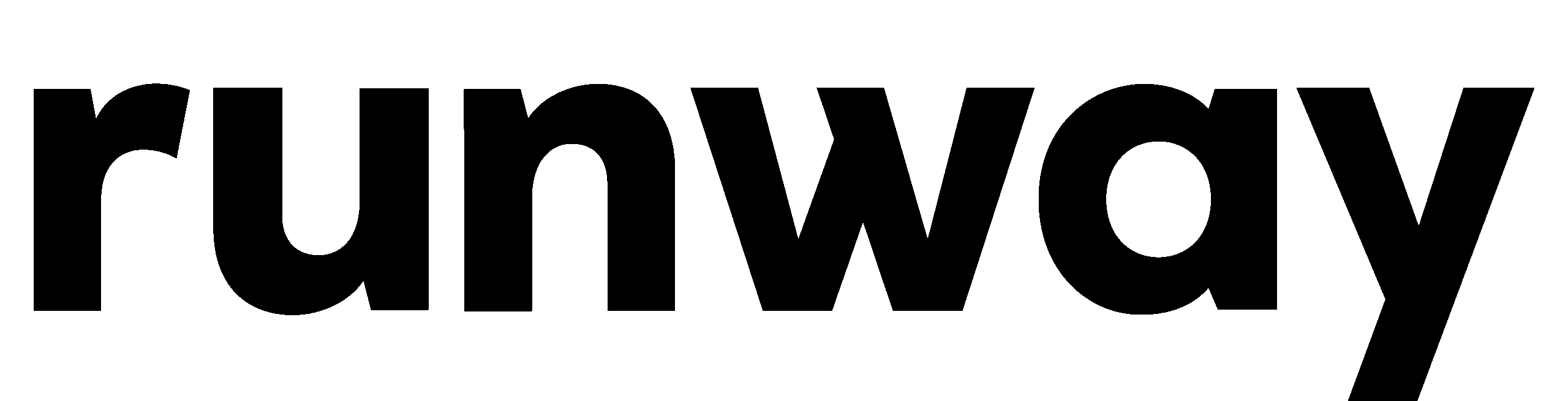 Runway text logo