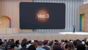 Фото з офіційної презентації Гугл Вео 3 на Google I/O.