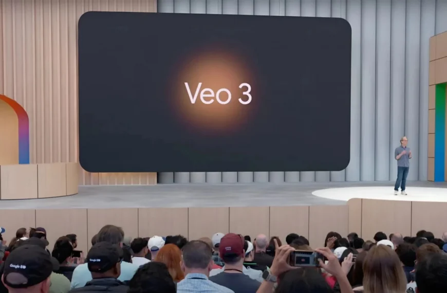 Фото з офіційної презентації Гугл Вео 3 на Google I/O.
