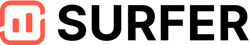 Surfer SEO офіційне лого ШІ інструменту